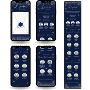 Convite Interativo Premium Jardim de Inverno