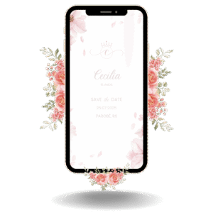 Save the Date Tradicional - Rosa Claro