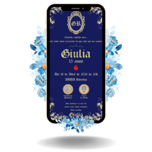 Convite Interativo Basic - Branca de Neve