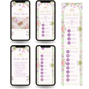 Convite Interativo Premium - Jardim Encantado